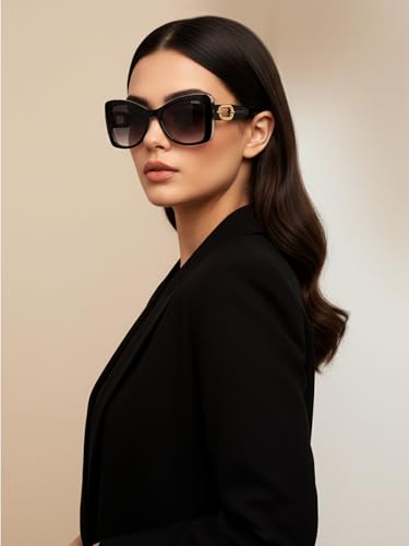 IDEE Sunglasses| 100% UV Protected | Gradient | Full Rim | Butterfly | Women | Medium |Polycarbonate Frame |Gradient Polycarbonate Lens