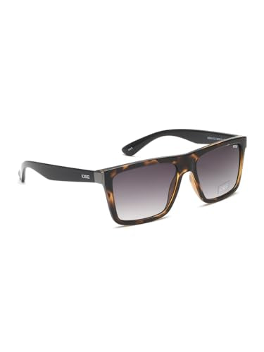 IDEE 100% UV Protected Sunglasses | Men | Square | Full Rim | Gradient Mirror | Polycarbonate Frame | Large |