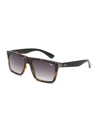 IDEE 100% UV Protected Sunglasses | Men | Square | Full Rim | Gradient Mirror | Polycarbonate Frame | Large |