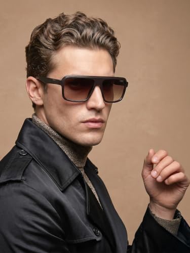 IDEE 100% UV Protected Sunglasses for Men with Polycarbonate frame |Large