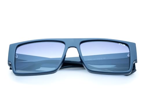 IRUS Men Rectangular sunglasses 100% UV protection Blue Gradient Polycarbonate lens - Medium Size