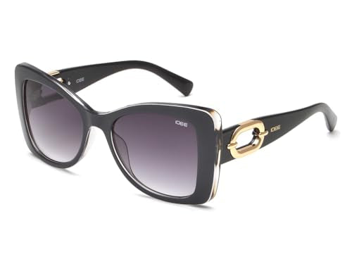 IDEE Sunglasses| 100% UV Protected | Gradient | Full Rim | Butterfly | Women | Medium |Polycarbonate Frame |Gradient Polycarbonate Lens