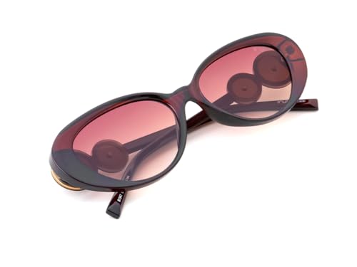 IRUS Women Oval sunglasses | 100% UV protection | Small Size | Brown Gradient Polycarbonate lens
