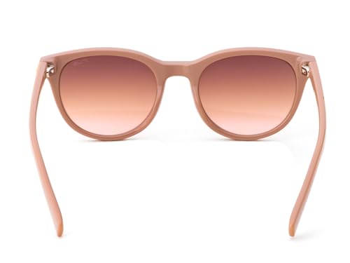 IRUS Women Oval sunglasses | 100% UV protection | Small Size | Brown Gradient Polycarbonate lens