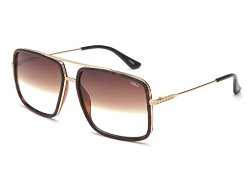 IDEE 100% UV Protected Sunglasses for Men | Size- Large | Shape- Square
