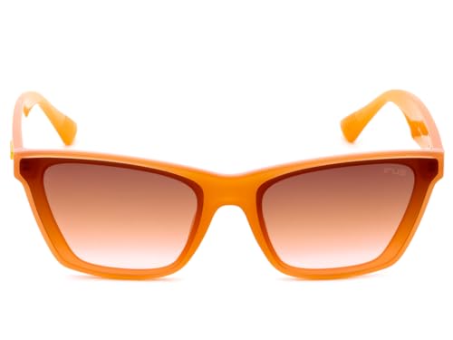IRUS Women Cat Eye sunglasses | 100% UV protection | Large Size | Brown Gradient Polycarbonate lens