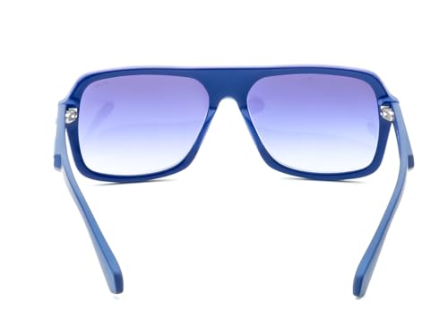 IRUS Men Square sunglasses | 100% UV protection | Medium Size | Blue Gradient Polycarbonate lens