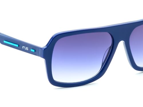 IRUS Men Square sunglasses | 100% UV protection | Medium Size | Blue Gradient Polycarbonate lens