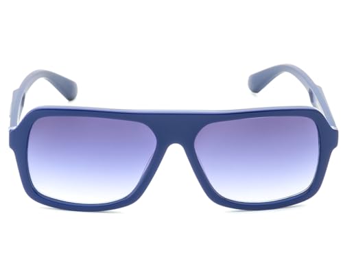 IRUS Men Square sunglasses | 100% UV protection | Medium Size | Blue Gradient Polycarbonate lens