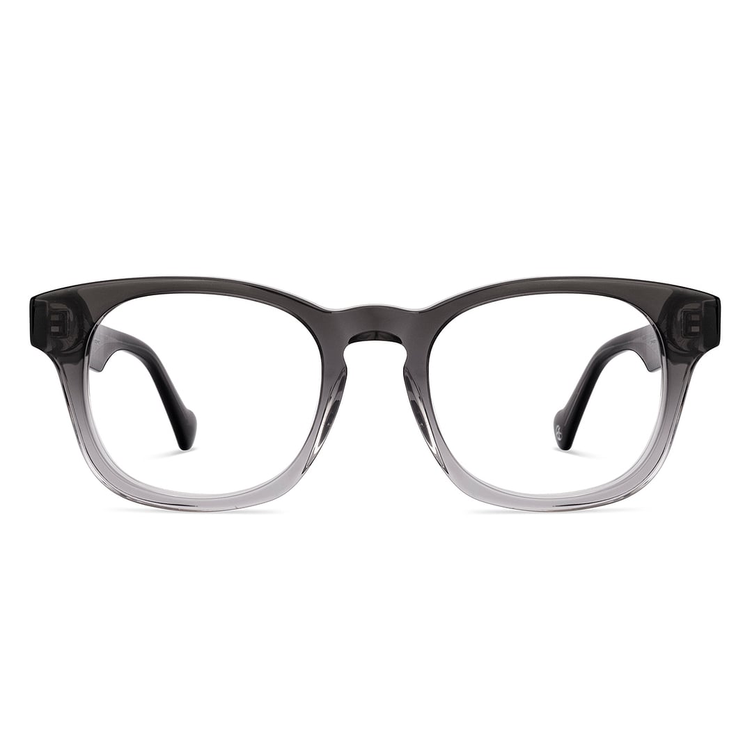 John Jacobs Gray Full Rim Square