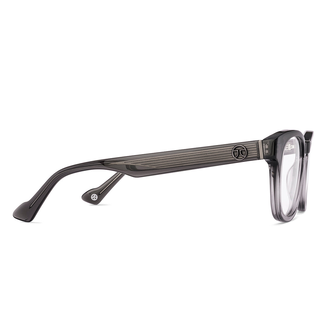 John Jacobs Gray Full Rim Square