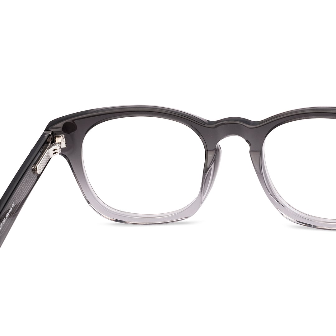 John Jacobs Gray Full Rim Square