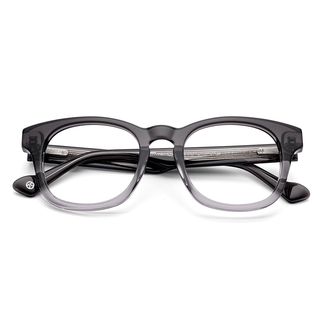 John Jacobs Gray Full Rim Square