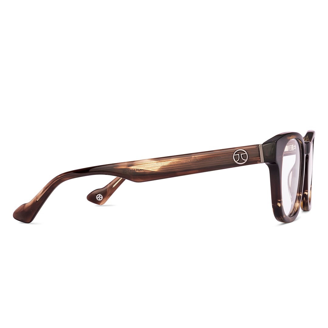 John Jacobs Havana Full Rim Square