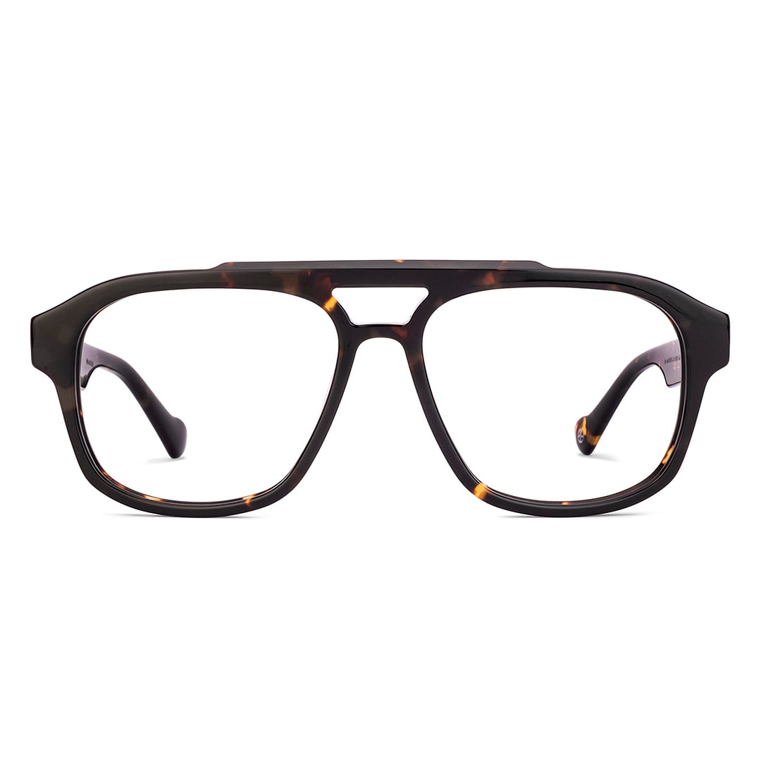 John Jacobs Havana Full Rim Geometric